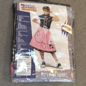 Girls California Costume 50’s Sweetheart  poodle skirt